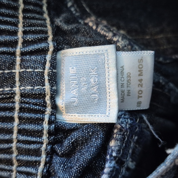 Janie and Jack boys 18 - 24 months denim shorts 2004 - Picture 3 of 4